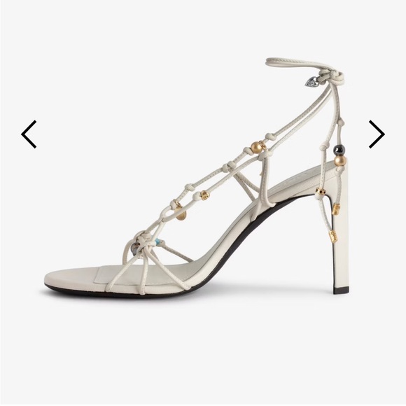 ALANA SMOOTH LAMBSKIN SANDALS - Picture 3 of 9